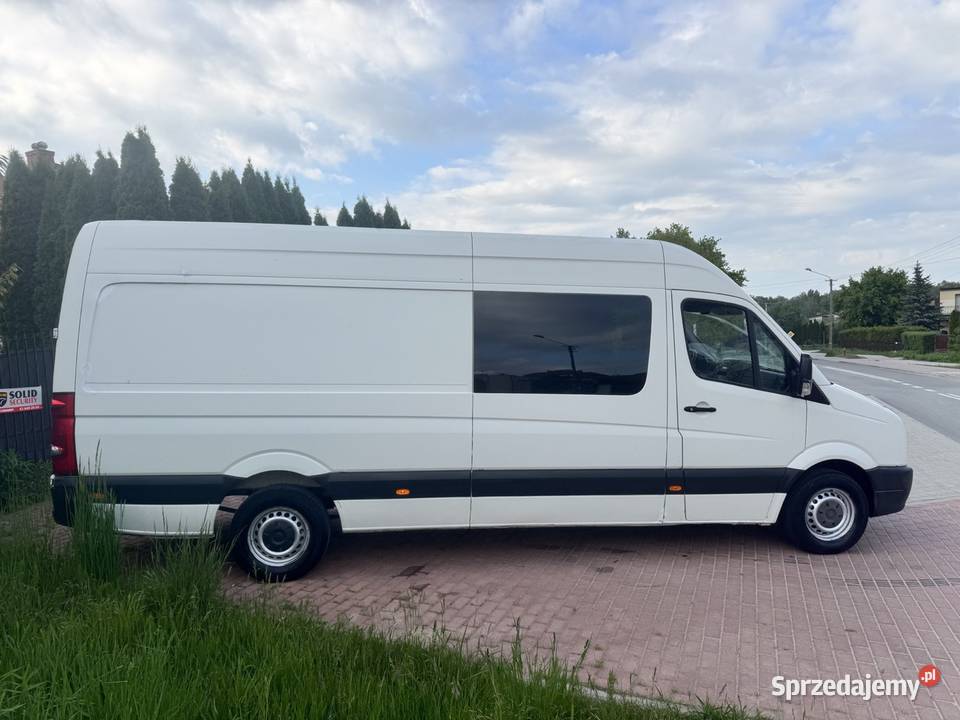 Volkswagen Crafter Maxi brygadówka L4H3 25 TDI łódzkie Zgierz
