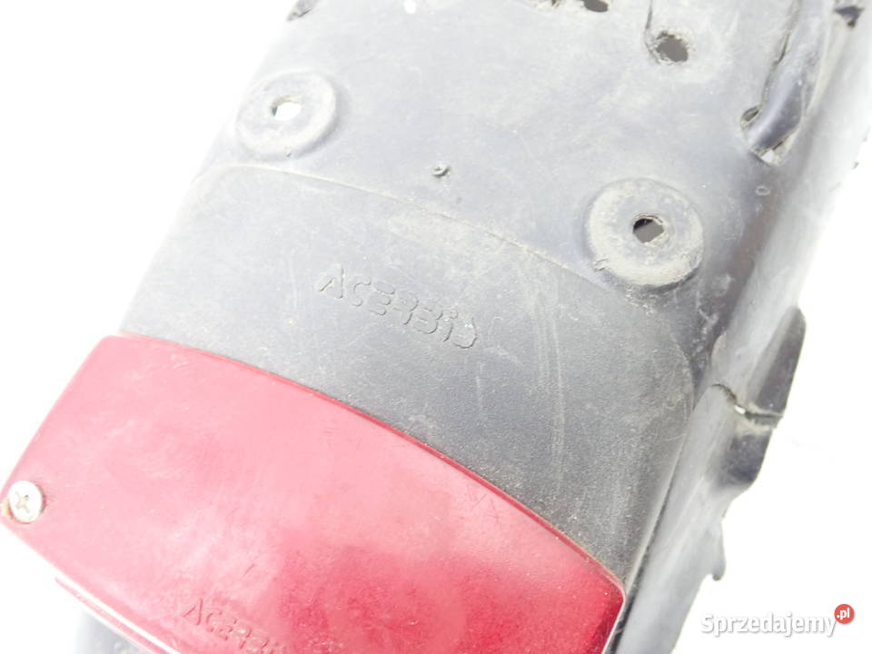 Błotnik Mocowanie Rej Lampa Tył ACERBIS Yamaha Strzelce Krajeńskie sprzedam
