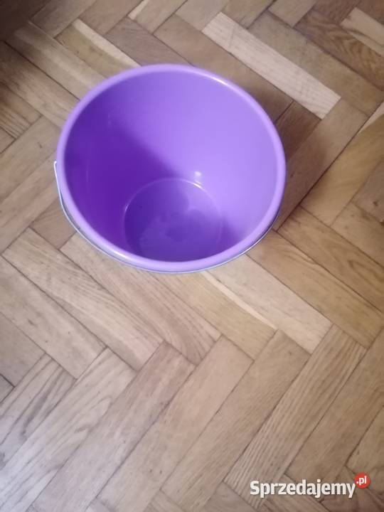 Wiaderko fioletowe małe Gdańsk