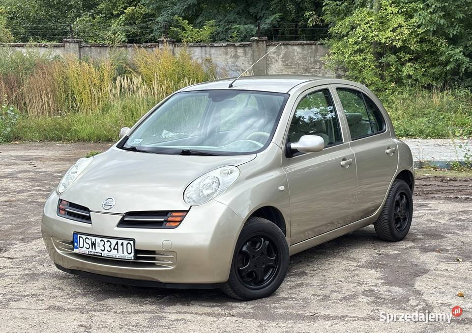 Nissan Micra 12 2004 Zwinna zadbana i elektryczne lusterka Wrocław