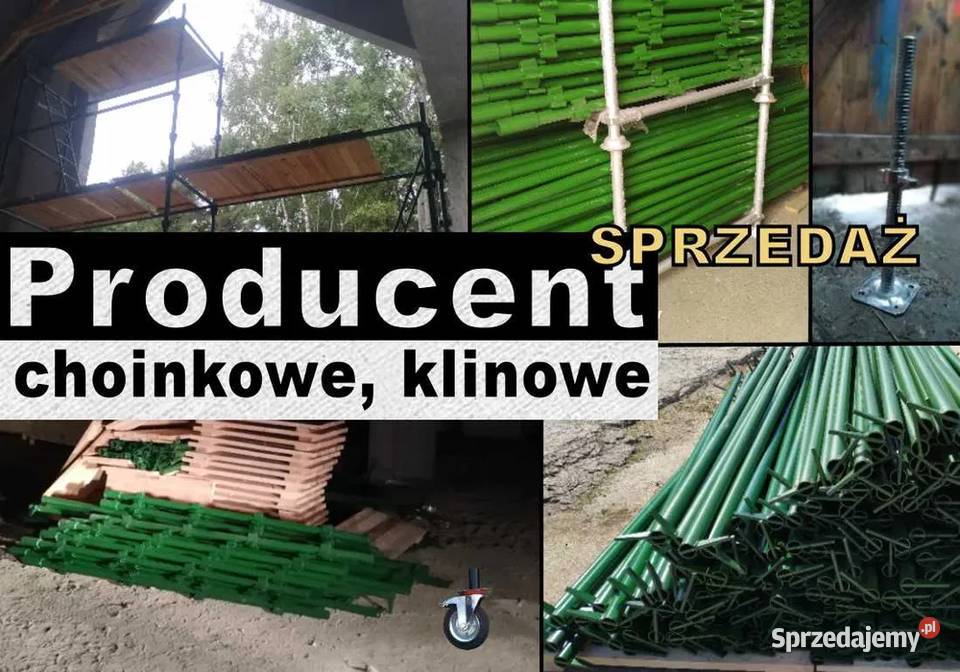 rusztowanie klinowe 60m2 rusztowania choinkowe Budowa sprzedam