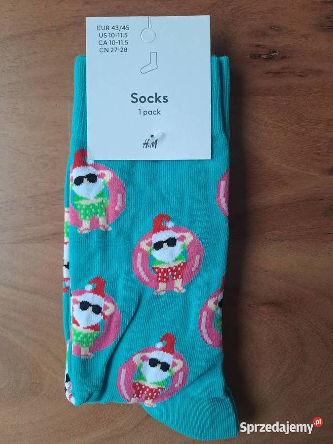 HM Skarpety mikołaj mikołaje na wakacjach w mazowieckie Warszawa