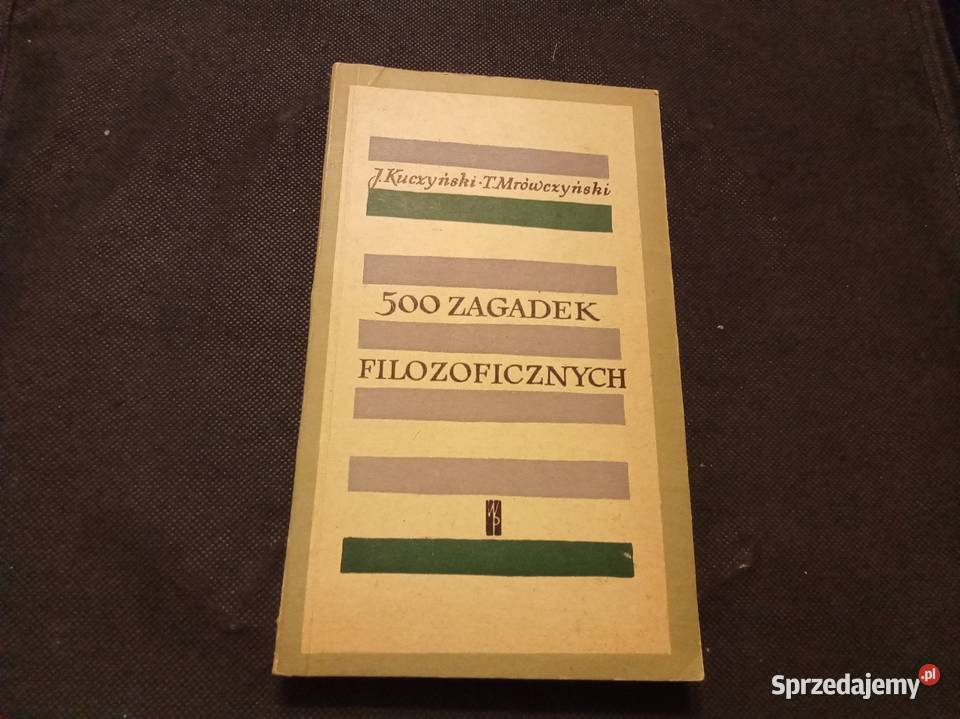 500 zagadek filozoficznych miękka