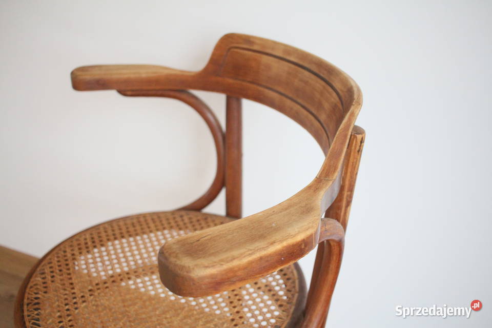 Zabytkowe krzesło THONET śląskie Pszczyna