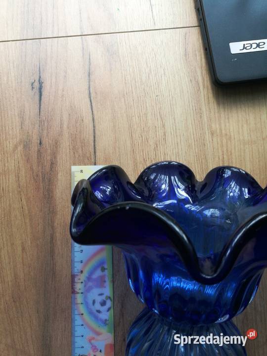 Duży granatowy wazon zachodniopomorskie Choszczno