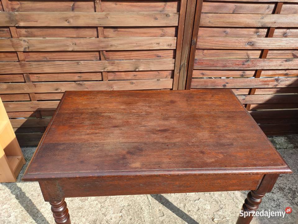 Drewniany stół stylowy piękny unikatowy Warszawa