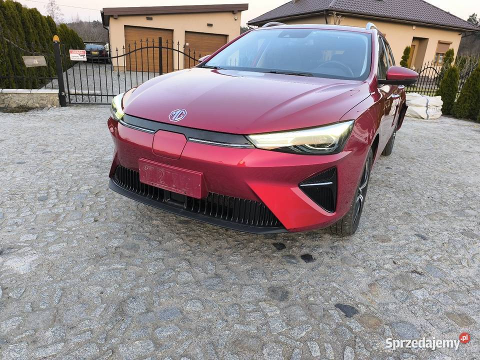 Mg 3 samochód elektryczny bordowy Inowrocław