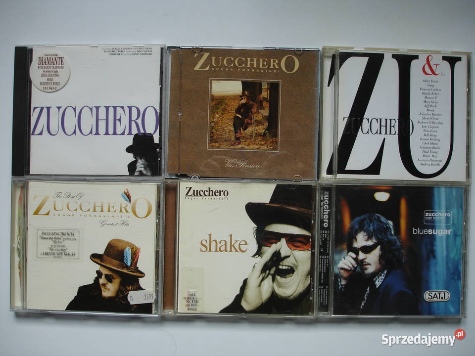 ZUCCHERO płyty CD