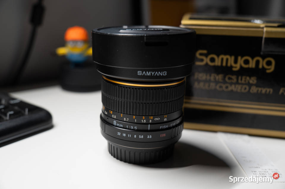 Obiektyw szerokokątny Samyang 8mm f35 Canon Sony Legnica