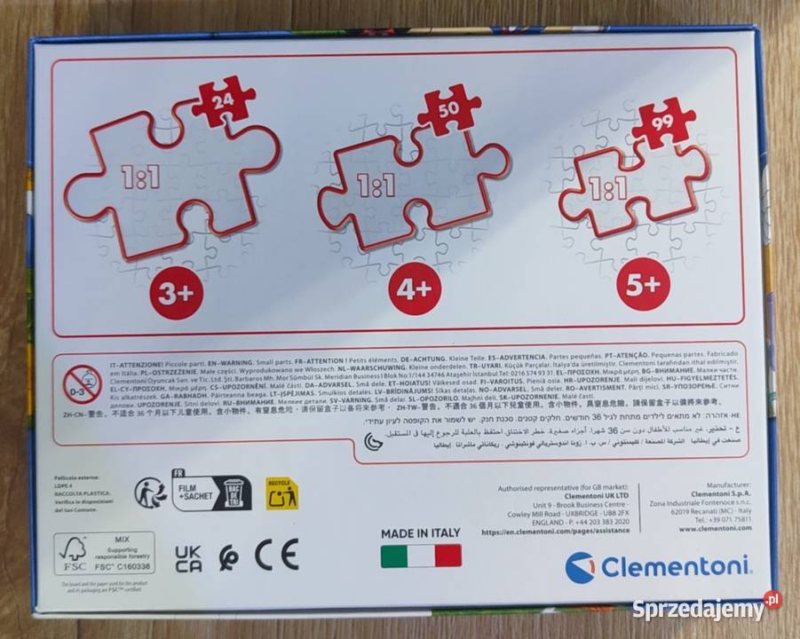 Puzzle Disney Jr Mickey Clementoni 24 elementy Warszawa