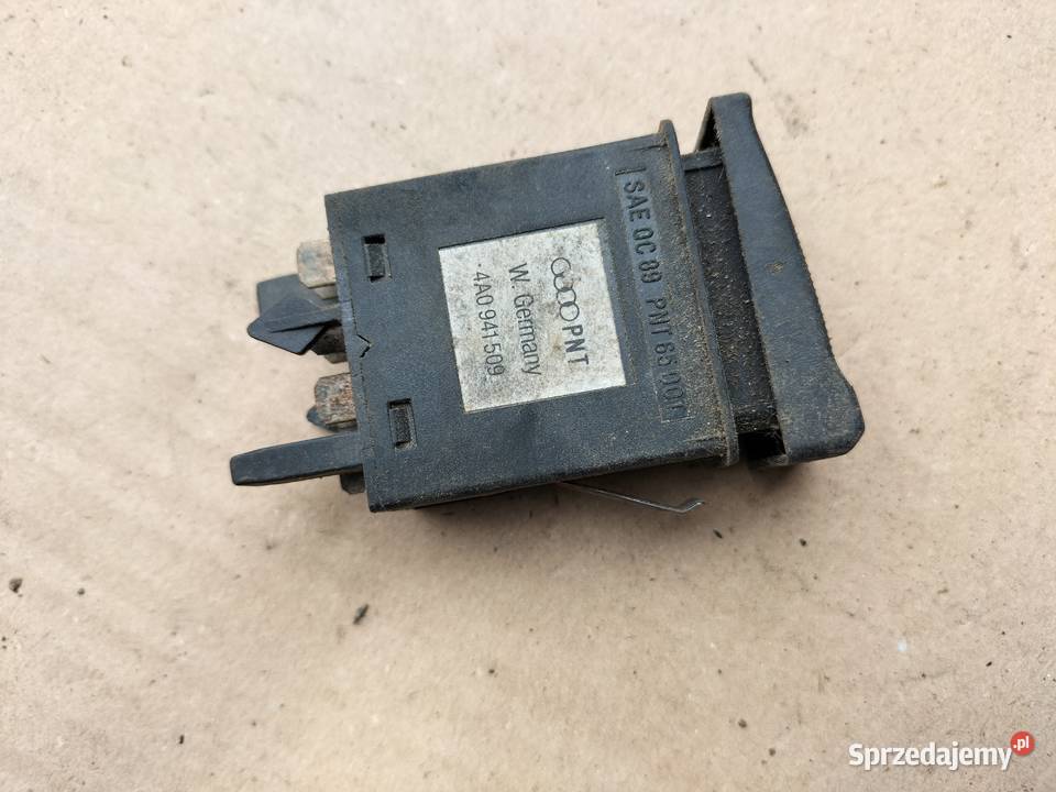 AUDI 4A0941509 WŁĄCZNIK ŚWIATEŁ AWARYJNYCH Kamień-Kolonia