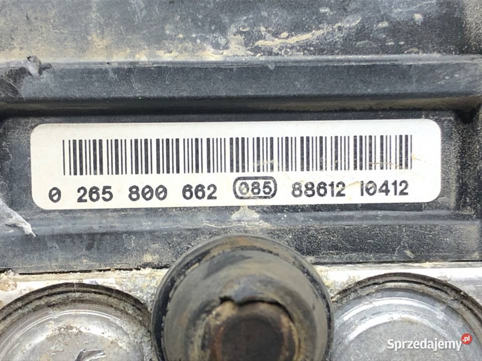 POMPA ABS PEUGEOT BIPPER 0265800662 14 68 osobowe podkarpackie