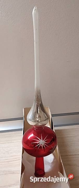 szpic na choinkę PRL Bukowno