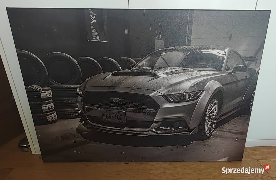 Obraz na płótnie Auto Ford Mustang Obrazki i obrazy Toruń sprzedam