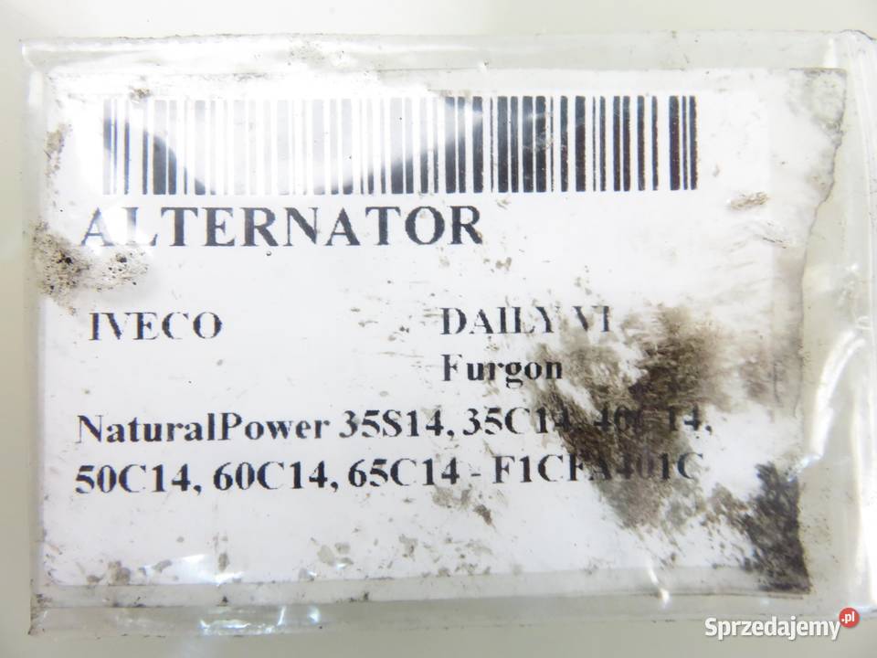 ALTERNATOR IVECO DAILY VI Furgon 30 F1CFA401C sprzedam