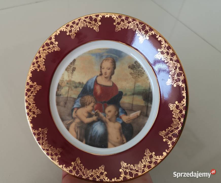 Talerz kolekcjonerski Rafael vintage Bavaria Toruń