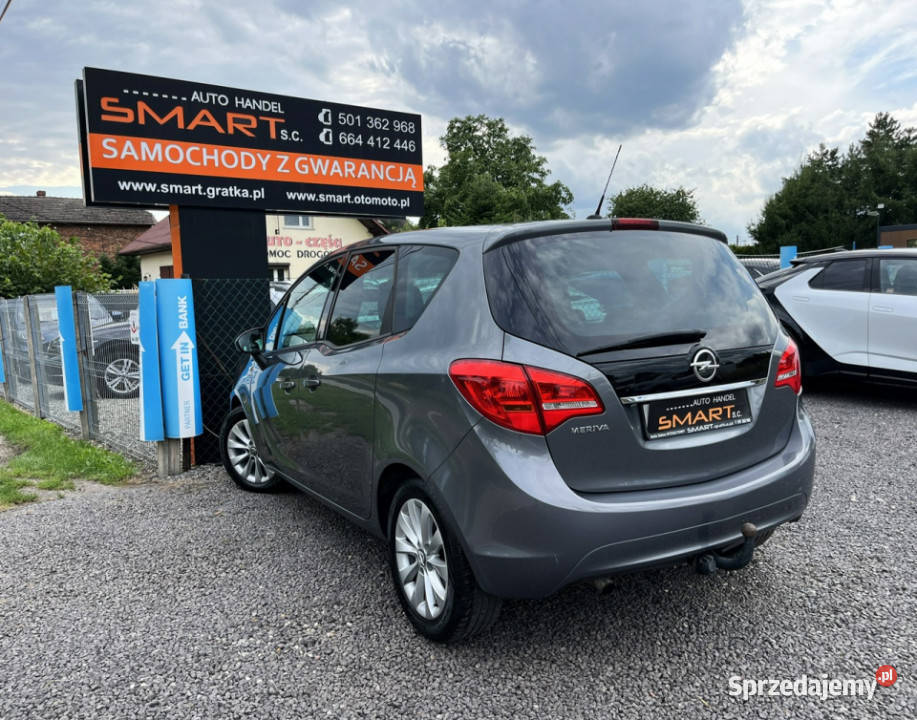 Opel Meriva 14 Turbo 1 Rej 2017 Bezwypadkowy II benzyna Rydułtowy
