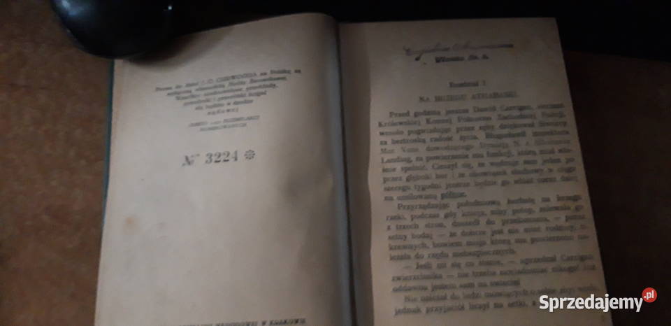 JOCURWOODPŁONĄCY LASWa1930pierwodruk No3224 cudo