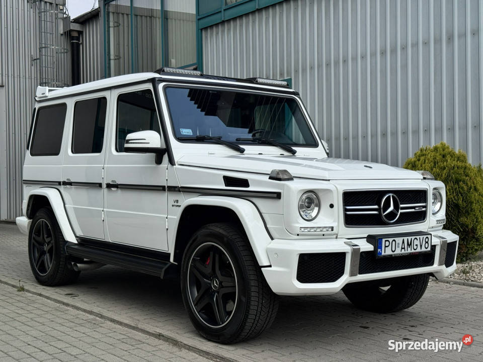 Mercedes G 63 AMG V8 571 Salon Brabus klimatyzacja małopolskie Węgrzce