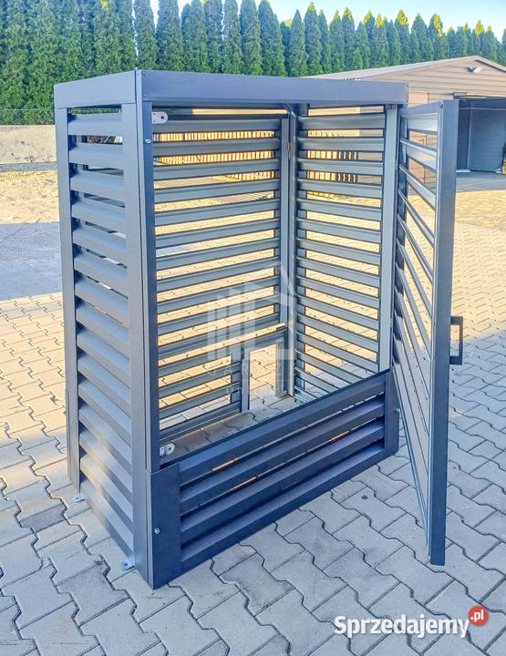 Osłona Pompy Ciepła 100x60x150 Antracyt Zabudowa Wieliczka