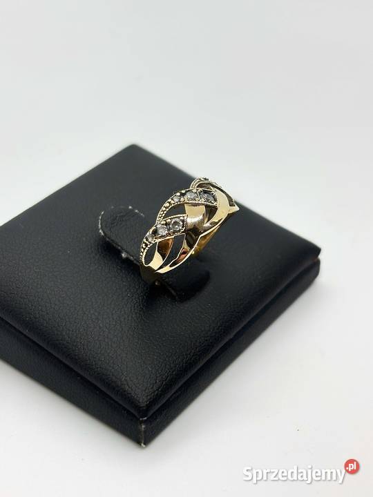 Złoty pierścionek pr 585 158g Rozmiar 8 Elbląg