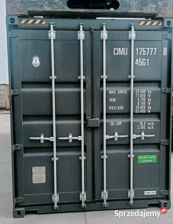 Sprzedam kontener morski magazynowy 12m40HC Bydgoszcz