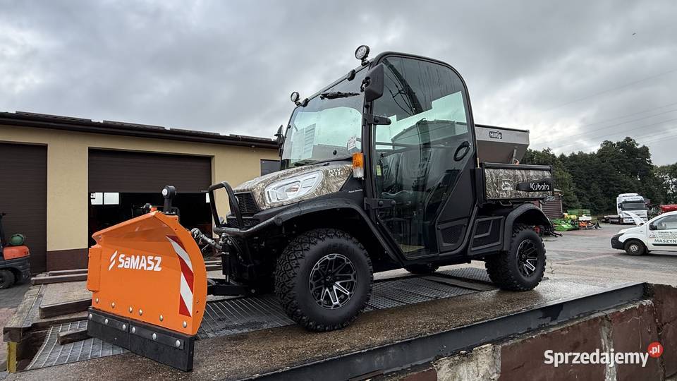 Kubota RTV X 1110 PŁUG SAMASZ HILLTIP ZIMA 2026 Gdańsk