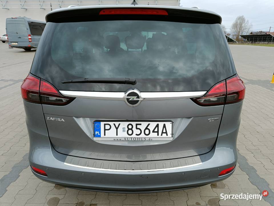 Opel Zafira Tourer 2019 20 170 automat Zarejestrowany w Polsce mazowieckie