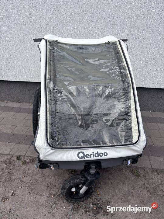 Przyczepka rowerowa Qeridoo Kidgoo 2 Sulejówek sprzedam