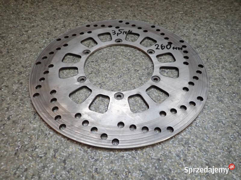 TARCZA 260MM HAMULCA HAMULCOWA PRZÓD GRUBOŚĆ lubuskie Strzelce Krajeńskie