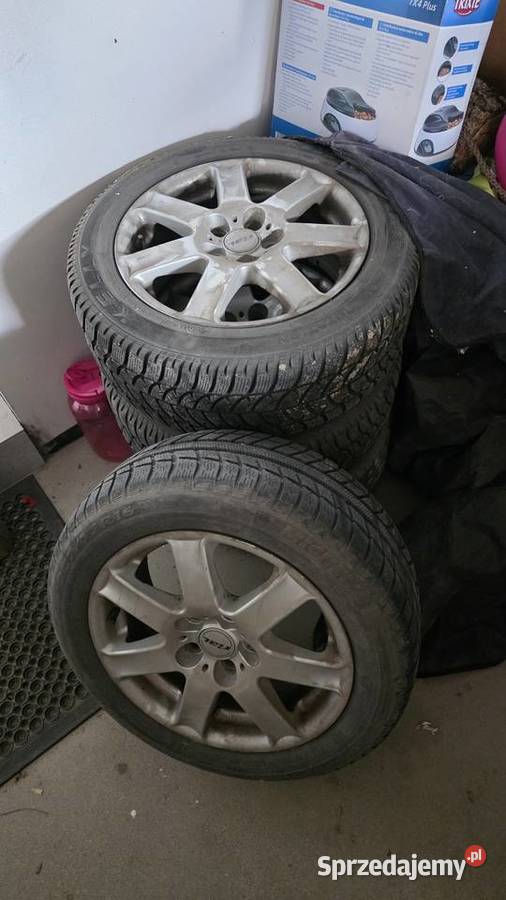 4 kola z oponami zimowymi 16 rozstaw 1125 Samochodowe Mińsk Mazowiecki