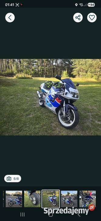 Suzuki Gsxr srad 750
