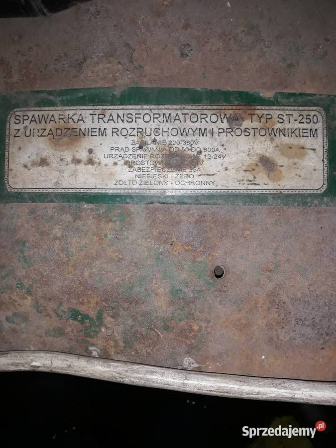 Spawarka 230V 400V Rozruch Prostownik 12V 24V Zamość sprzedam
