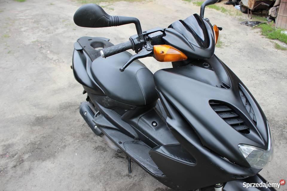 Yamaha Aerox 2009r czarny MAT Rok produkcji 2009 Mikołów sprzedam