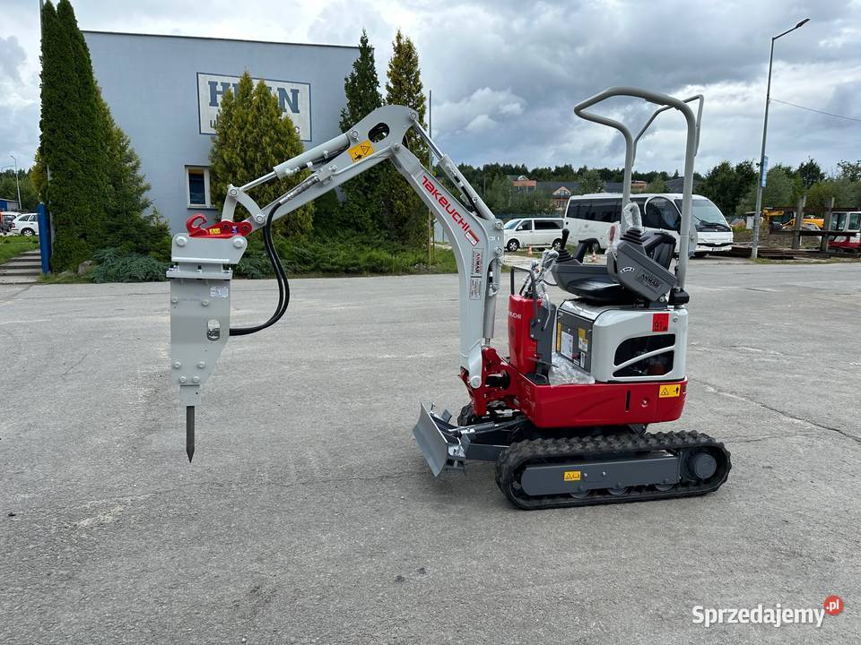 Nowa japońska mikro koparka Takeuchi TB210R Rok produkcji 2023 Gorlice