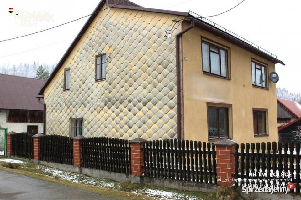 Dom do generalnego remontu w Rycerce Górnej Sprzedaż Rycerka Górna sprzedam