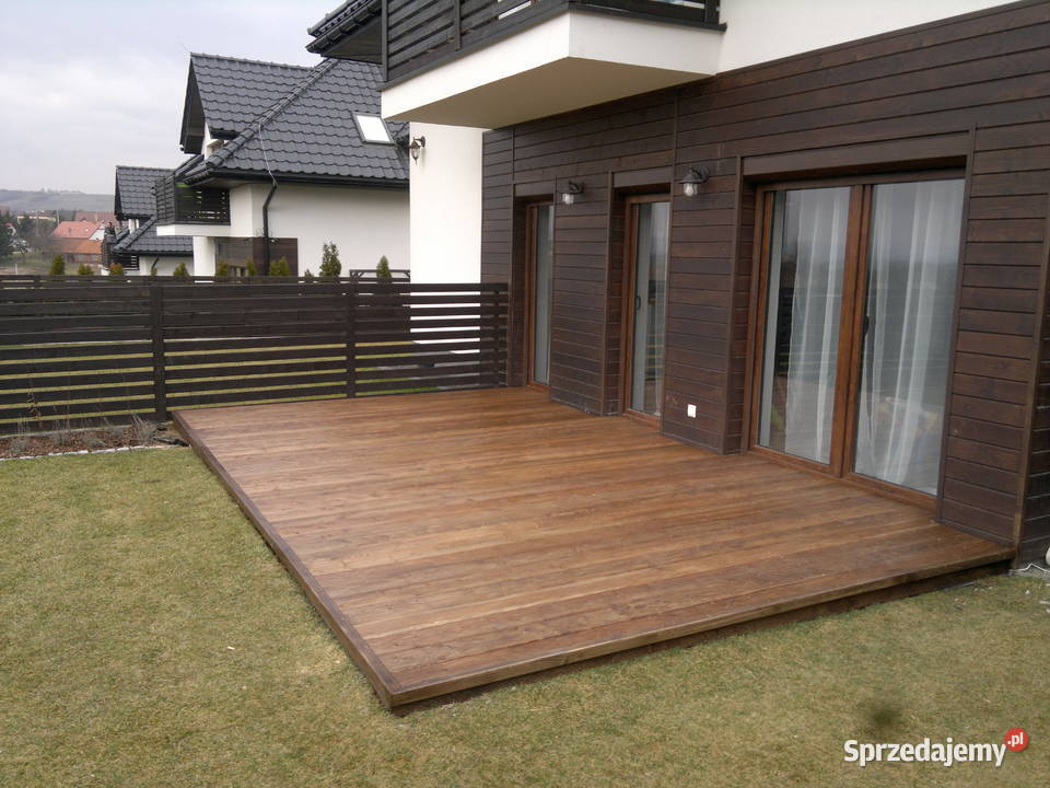 Taras weranda zadaszenie zabudowa tarasu patio Dom i Ogród małopolskie Modlniczka