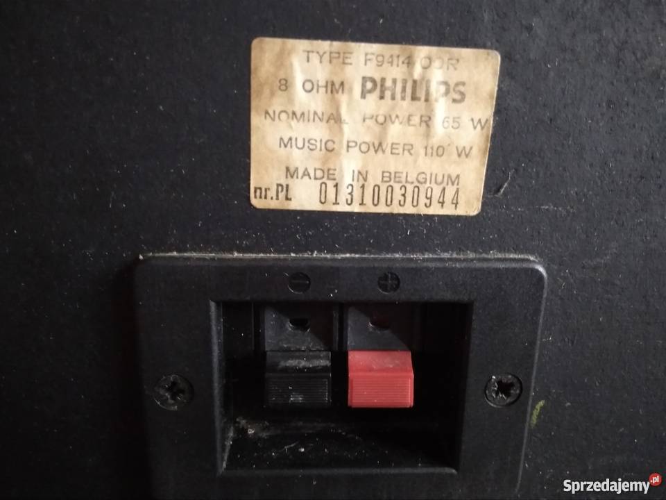 Kolumny Philips F 9414 Słuchawki i głośniki mazowieckie Warszawa