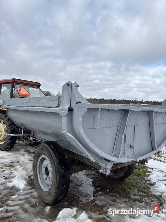 Przyczepa z kiprem Przyczepy rolnicze Agatówka