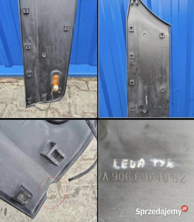 LISTWA MB SPRINTER W906 A9066901762 9066900862 Karoseria Działoszyce