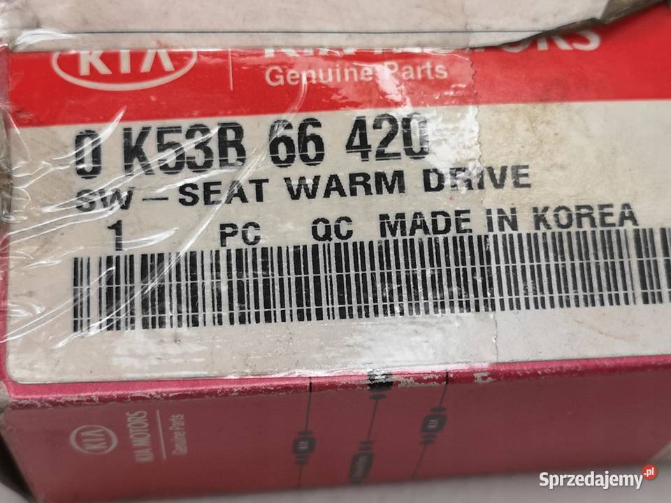 PRZYCISK PODGRZ FOTELA LEWY PRZÓD KIA CARNIVAL