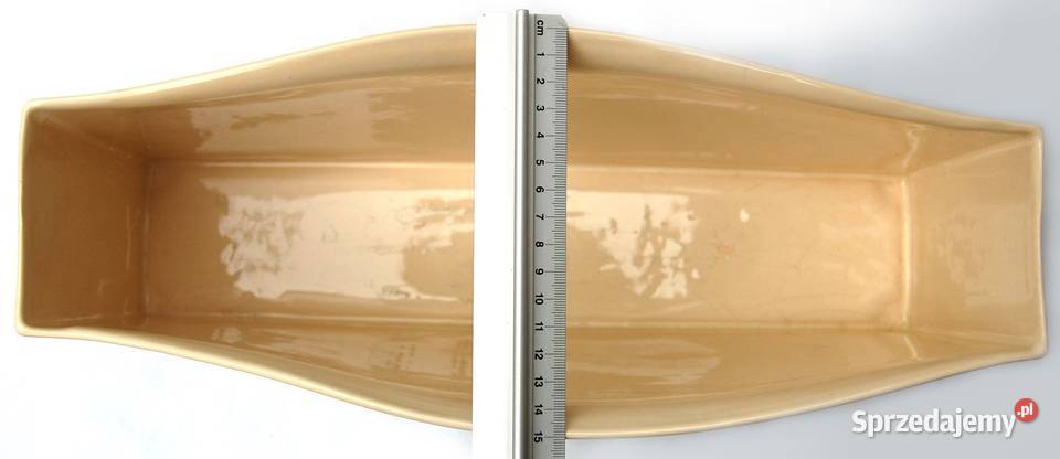 Doniczka ceramiczna prostokątna osłonka na Lublin sprzedam