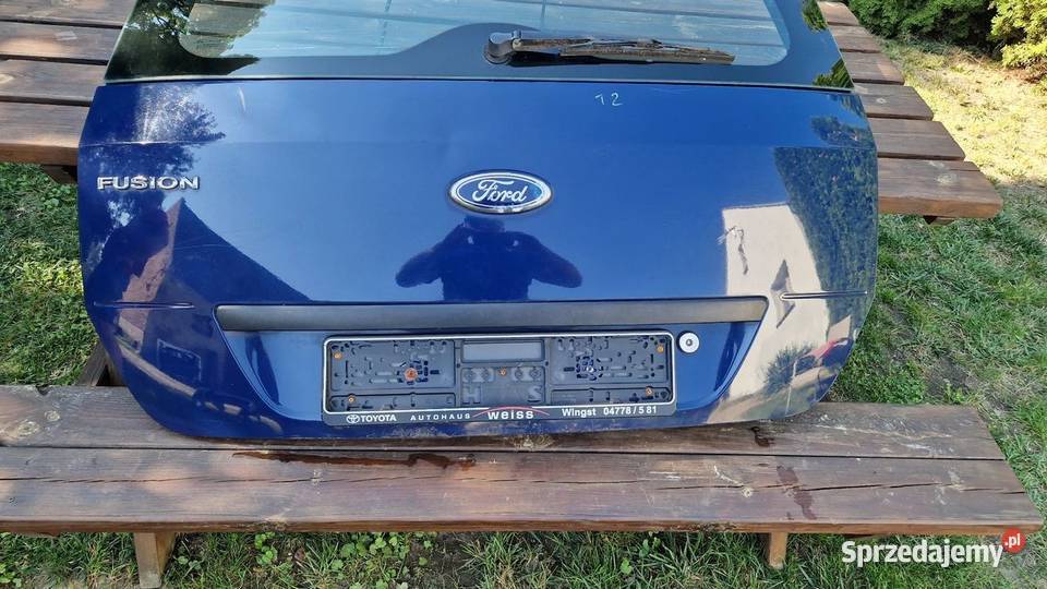 Ford Fusion T2 klapa bagażnika tył Klapy bagażnika