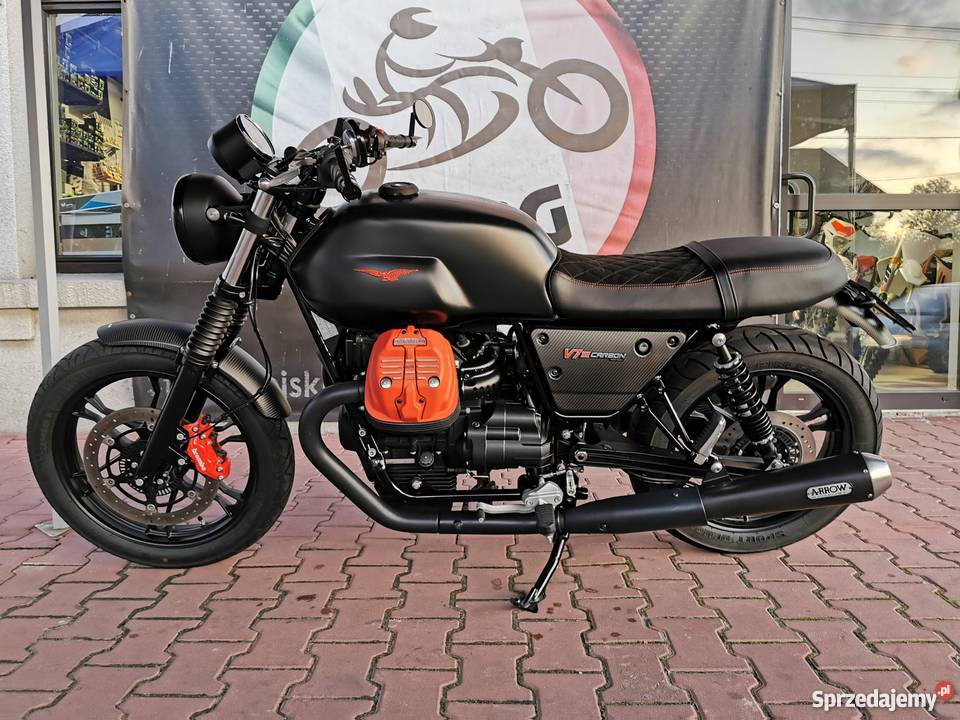 Moto Guzzi V7 III Carbon Black Raty Gwarancja Jaworzno
