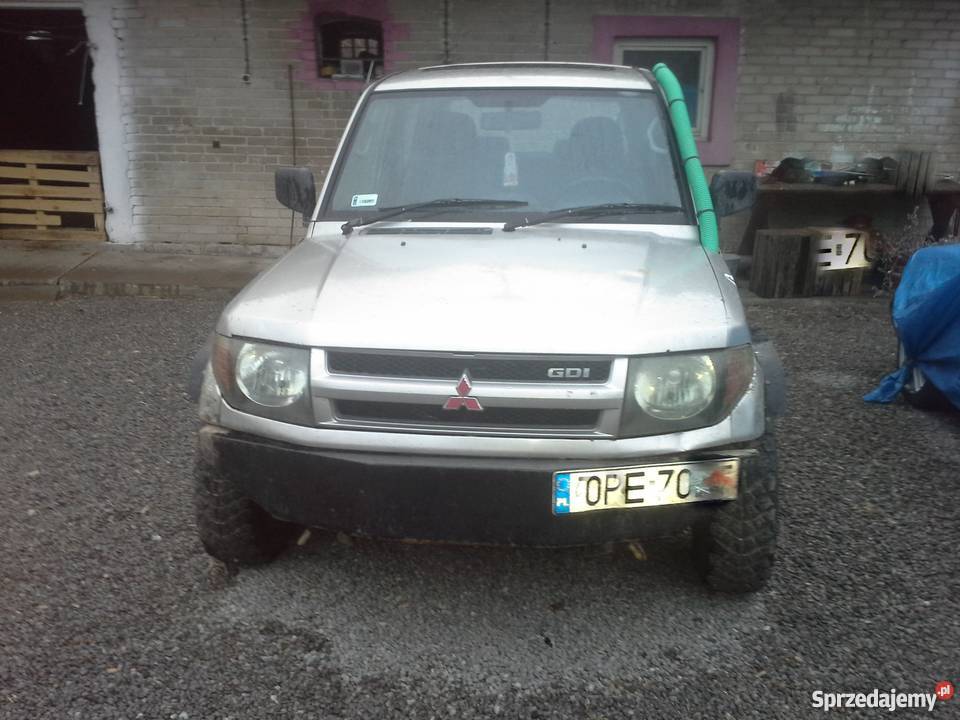 MITSUBISHI PAJERO PININ PININFARINA 20 2002r 4x4 welurowa tapicerka Pisary sprzedam