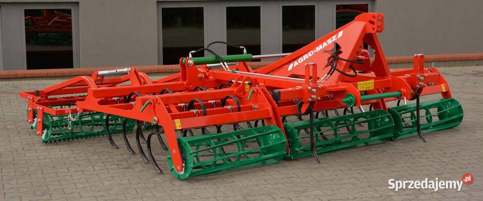 Agregat uprawowy AgroMasz hydraulicznie składany Biłgoraj