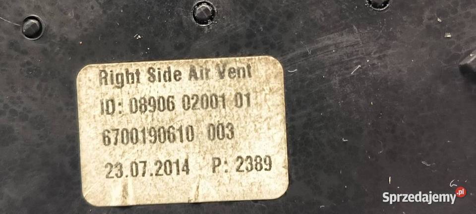 KRATKA NAWIEWU MASERATI GHIBLI 6700190610 kujawsko-pomorskie Lipno