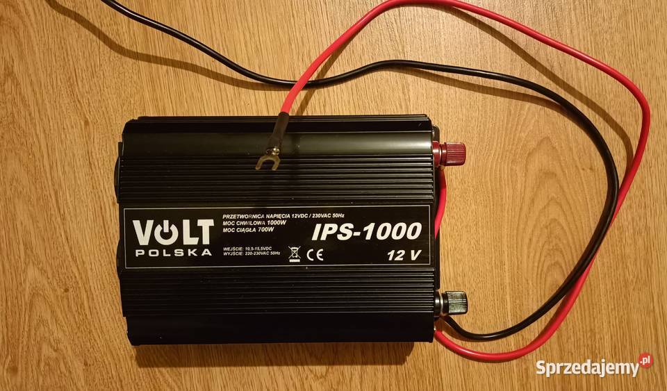 PRZETWORNICA VOLT POLSKA IPS 1000 W 12v Rzeszów