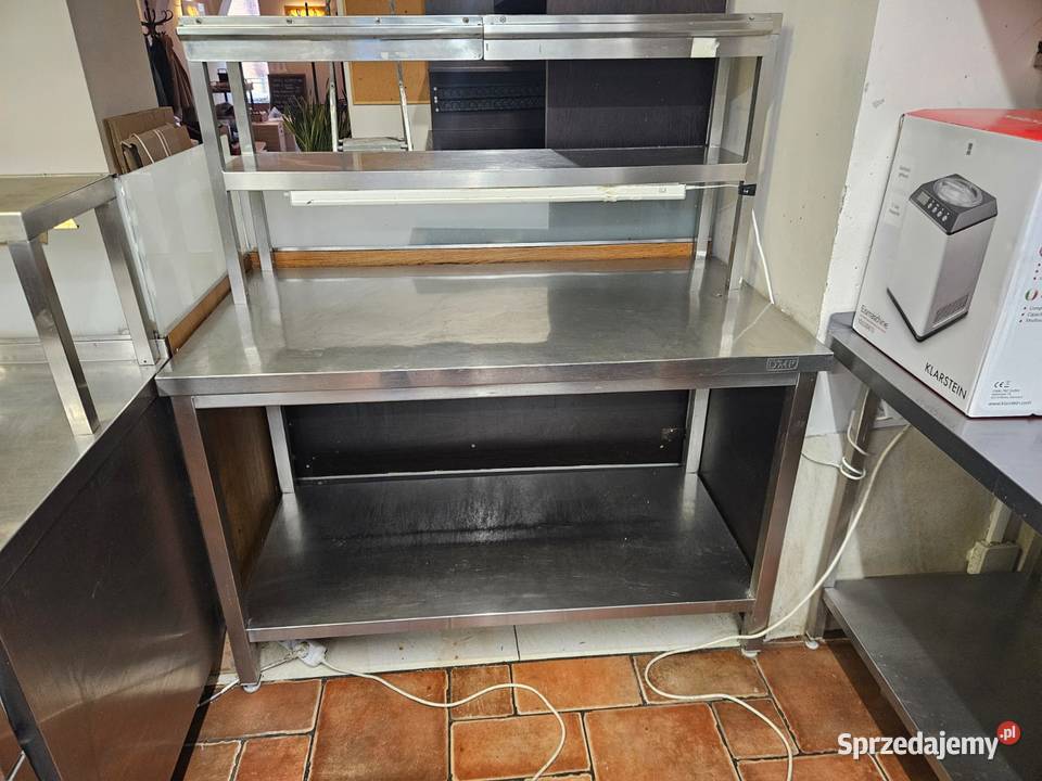 Stół gastronomiczny 130 x 70 z nadstawką DORA Gastronomia śląskie Pszczyna sprzedam