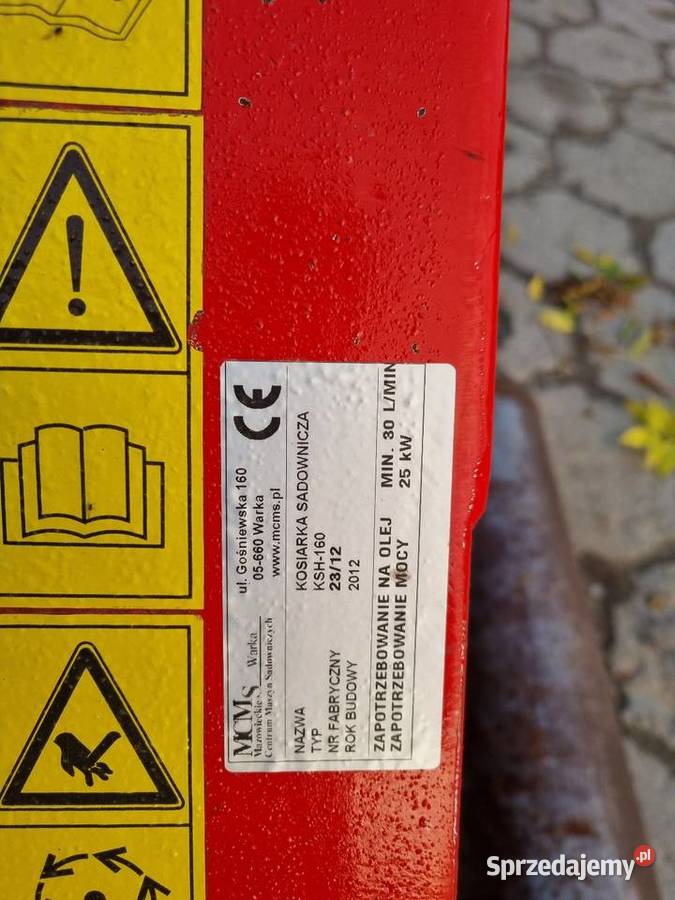 Kosiarka sadownicza mcms Kraśnik
